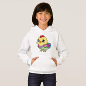 Girls' Fashion chicken | Cute & Fun Design  Hoodie (Vorne ganz)