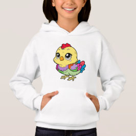 Girls' Fashion chicken | Cute & Fun Design  Hoodie