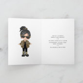 Girls Fashion Night Party Einladung (Innenseite)