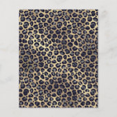 Girls Fashion Night Party Einladung Flyer (Hinten)