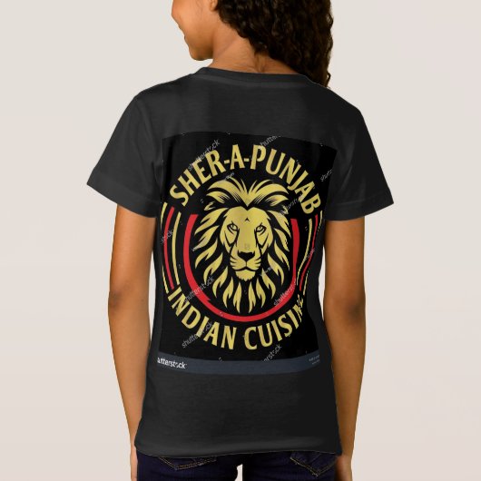 Girls' Fine Jersey T - Shirt (Rückseite)