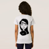 Girls' Fine Jersey T - Shirt (Schwarz voll)