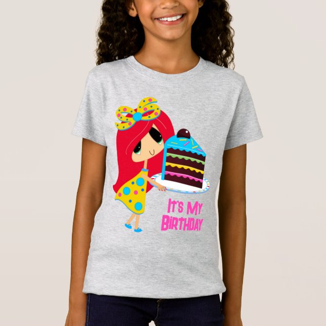 Girls' Fine Jersey T - Shirt (Vorderseite)