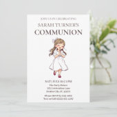 Girls First Communitys Einladung (Stehend Vorderseite)