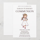 Girls First Communitys Einladung (Vorne/Hinten)