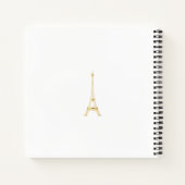 Girl's Foto Spiral Notebook Notizblock (Rückseite)