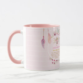 Girls FOTO Taufe Weihnachtsgeschenk Proverb 31:25 Tasse