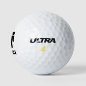 Girls Frauen Power Geschenk Golfball (Logo)