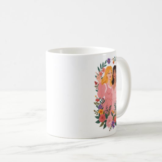 Girls Freundschaft Bloom Ies Sisterhood Ziel Kaffeetasse (VorderseiteRechts)