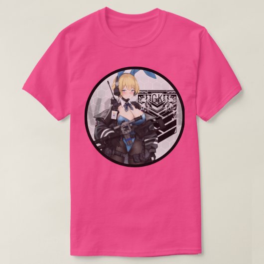 Girls Frontline VSK94 TDoll T-Shirt (Design vorne)