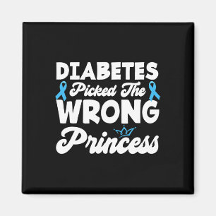 Girls Fun Diabetes hat die falsche Prinzessin T1d Magnet
