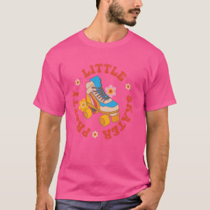 Girls Funny Roller Skaten Hübsch Kleiner Skater T-Shirt