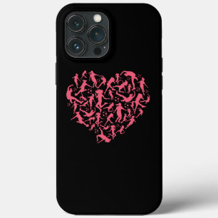 Girls Fußball Herz - Frauen Spieler Case-Mate iPhone Hülle