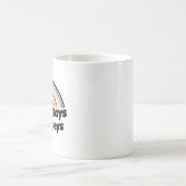 Girls Gays und Theys Kaffeetasse (Mittel)