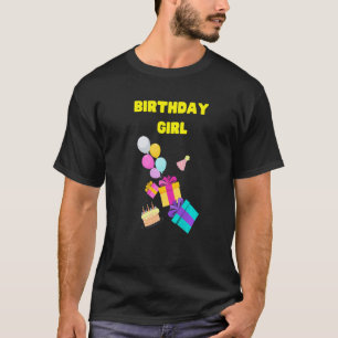 Girls Geburtstags Spaß Special Day Weibliche Ballo T-Shirt