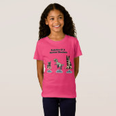 Girls German Shepherd T - Shirt (Vorne ganz)