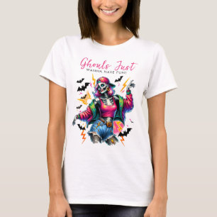 Girls Ghouls Night Out Erwachsenen-Halloween-Part T-Shirt