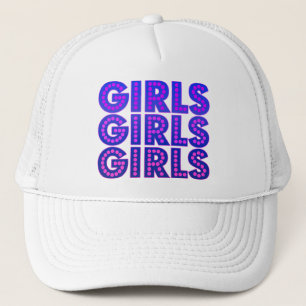 Girls Girls Grafik Truckerkappe