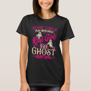 Girls Go Geist Jagd - Geister Paranormal Rück T-Shirt