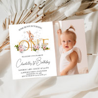 Girls Gold Word Floral Einige Sonntag 1. Geburtsta