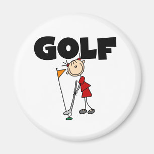 Girls GOLF Magnet