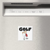 Girls GOLF Magnet (In Situ (Geschirrspüler))