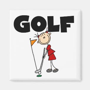 Girls GOLF Magnet
