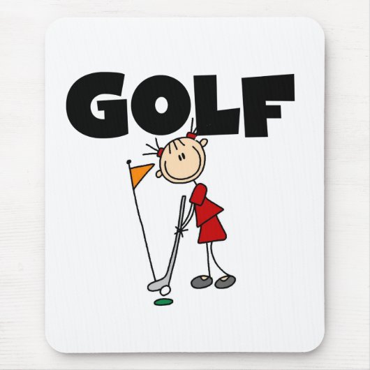 Girls GOLF Mousepad (Vorne)