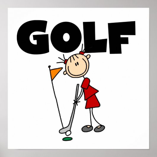 Girls GOLF Poster (Vorne)