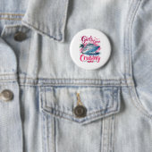 Girls Gone Cruising 2025 Fun Vacation Adventure Te Button (Beispiel)