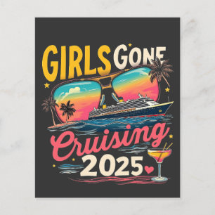 Girls Gone Cruising 2025 Reisen Girls Trip Flyer