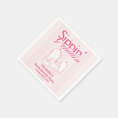Girls Gone Mild Bachelorette Party Serviette (Ecke)