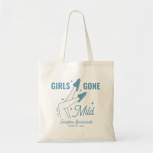 Girls Gone Mild Blue Whimsical Bachelorette Tragetasche
