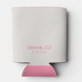 Girls Gone Mild - Custom Bachelorette Design Dosenkühler (Rückseite)