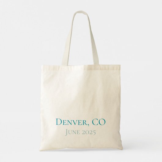 Girls Gone Mild - Custom Bachelorette Design Tragetasche (Rückseite)