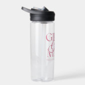 Girls Gone Mild - Custom Bachelorette Design Trinkflasche (Rechts)