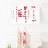 Girls Gone Mild Elegant Bachelorette Beach Weekend Banner (Insitu)