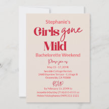 Girls Gone Mild Elegant Bachelorette Beach Weekend