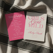 Girls Gone Mild - Funny Chill Bachelorette Design