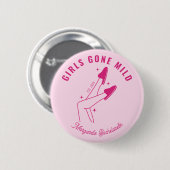 Girls Gone Mild Pink Wellness-Center Bachelorette Button (Vorne & Hinten)