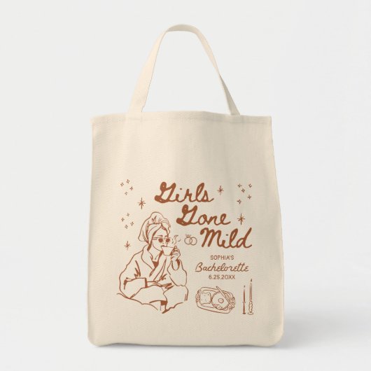 Girls Gone Milde Junggeselinnen-Abschied Tragetasc Tragetasche (Vorne)