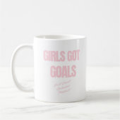 Girls got Goals Kaffeetasse (Links)