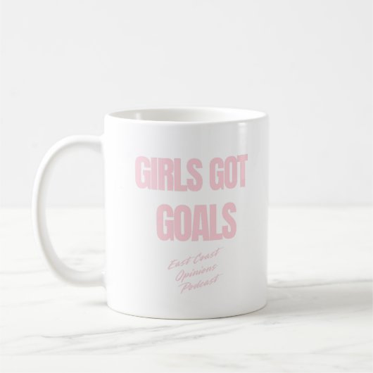 Girls got Goals Kaffeetasse (Links)