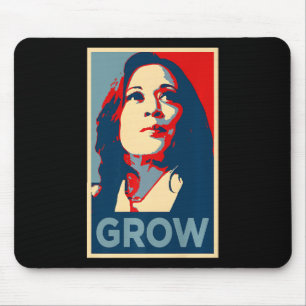 Girls Grow Kamala Harris Hope Poster 47. Kundgebun Mousepad