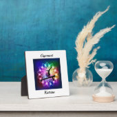 Girls Gymnast Balance Beam Personalisiert Fotoplatte (InSitu)