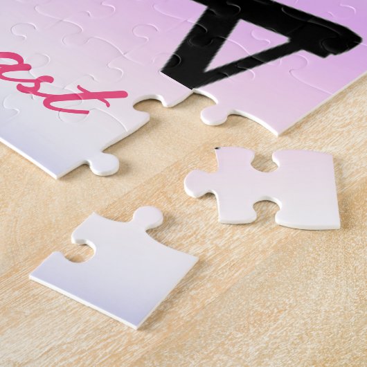 Girls Gymnastics Beam Soft Pastell Puzzle (Seite)