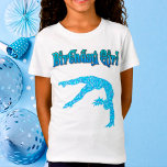 Girls Gymnastics "Birthday Girl" T - Shirt<br><div class="desc">Girls Gymnastik Geburtstag Girl T - Shirt - sagt "Birthday Girl" in einem extravaganten dekorativen Schriftart,  hat eine funkelnd Gymnastin,  die einen Rücken Handspring Schritt out Geschick!</div>