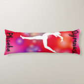 Girls Gymnastics Blubble Fun Seitenschläferkissen (Vorderseite)