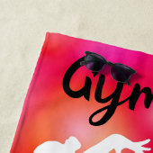 Girls Gymnastics Blubble Fun Strandtuch (Beispiel)