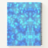 Girls Gymnastics Blue Crosswords Notizblock (Rückseite)